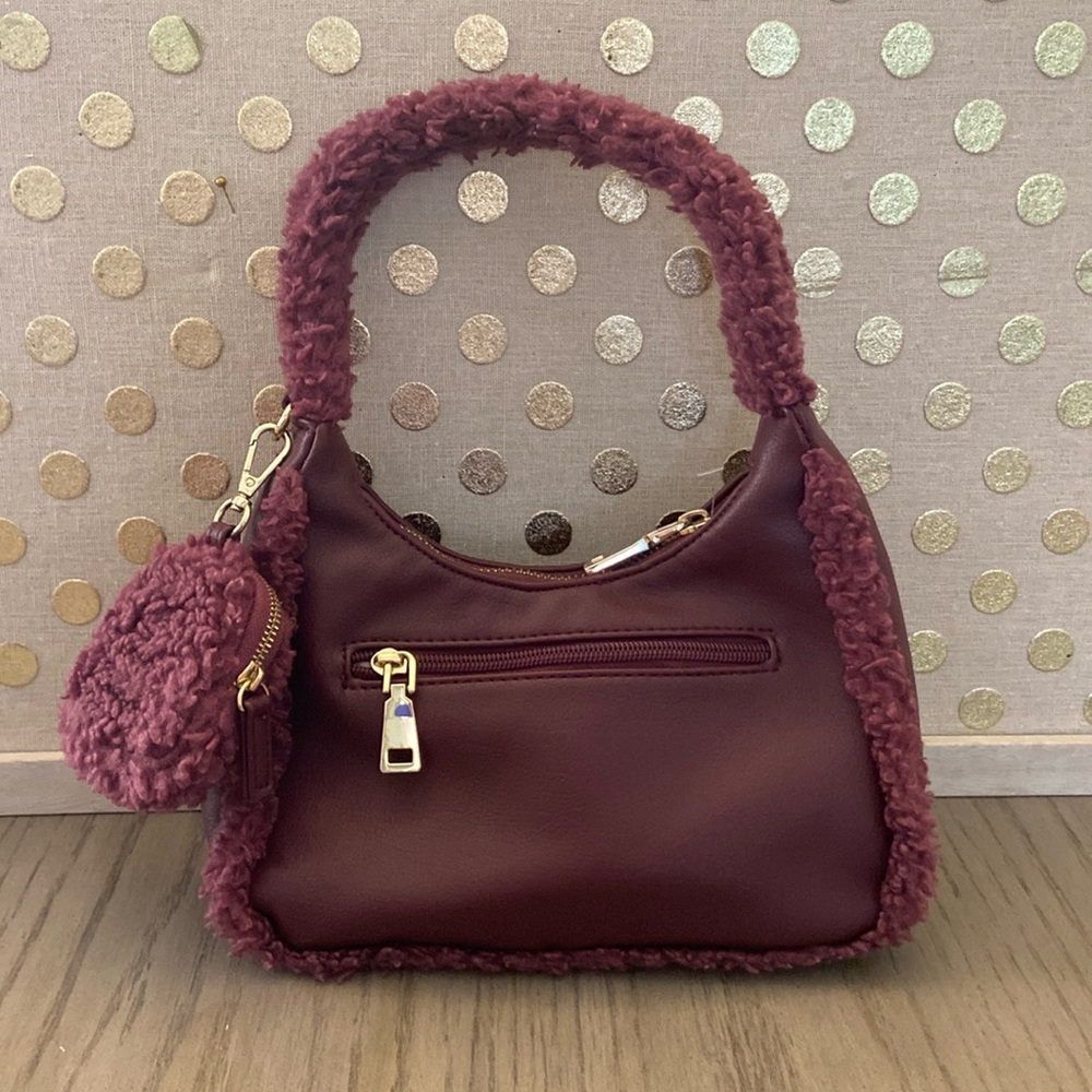 Inc International Concepts Zaree Faux Fur Shoulder Bag